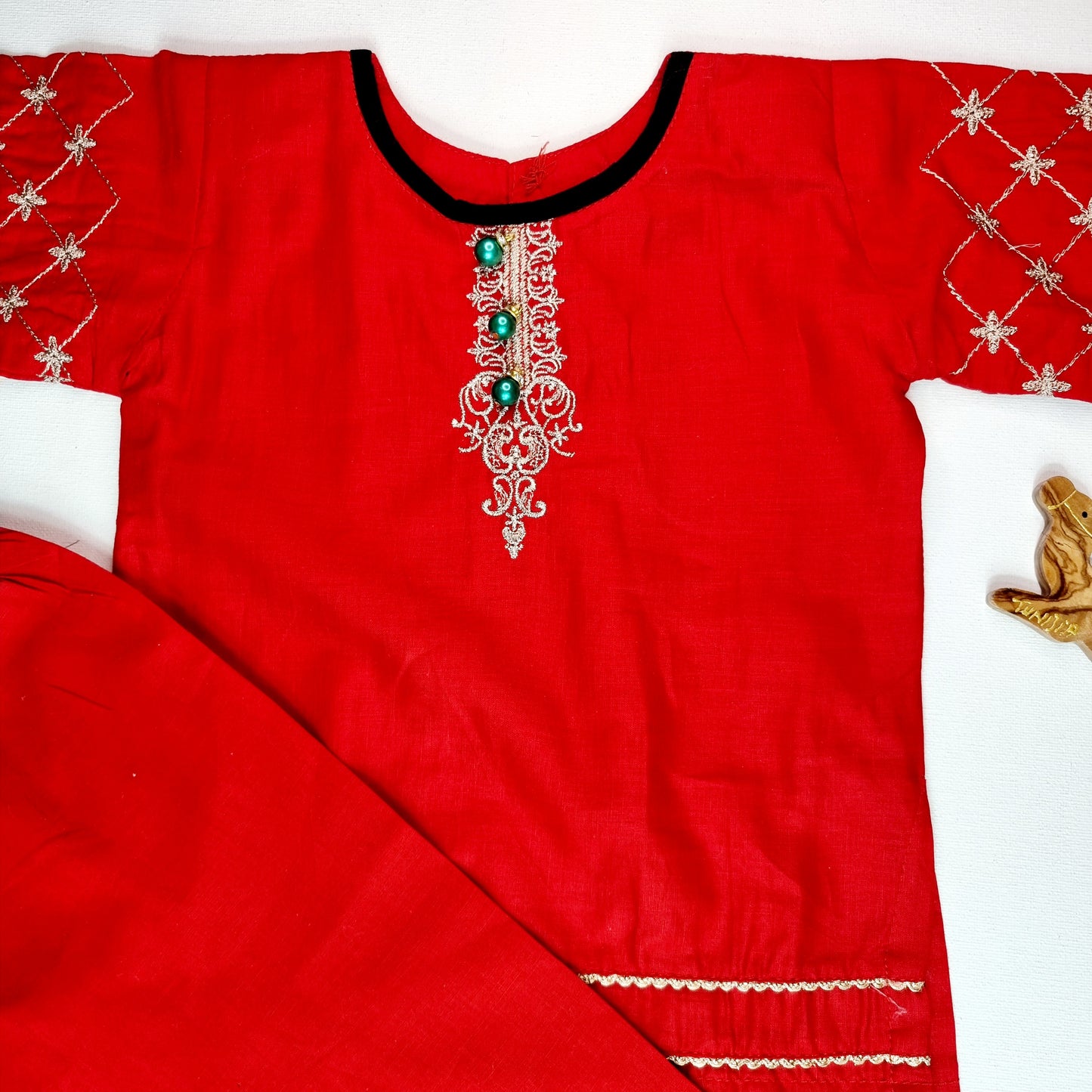 Baby Girl Embroidered Trouser Shirt || Pakistani/ Indian Wedding/ Party & Occasion Wear Dress || Girl Kids Ethnic Wear