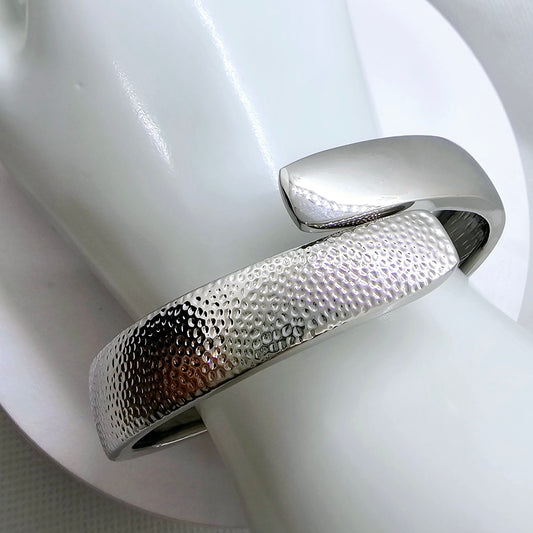 Stainless Steel Cuff Brracelet Non Tarnish, Waterproof Stainless Steel