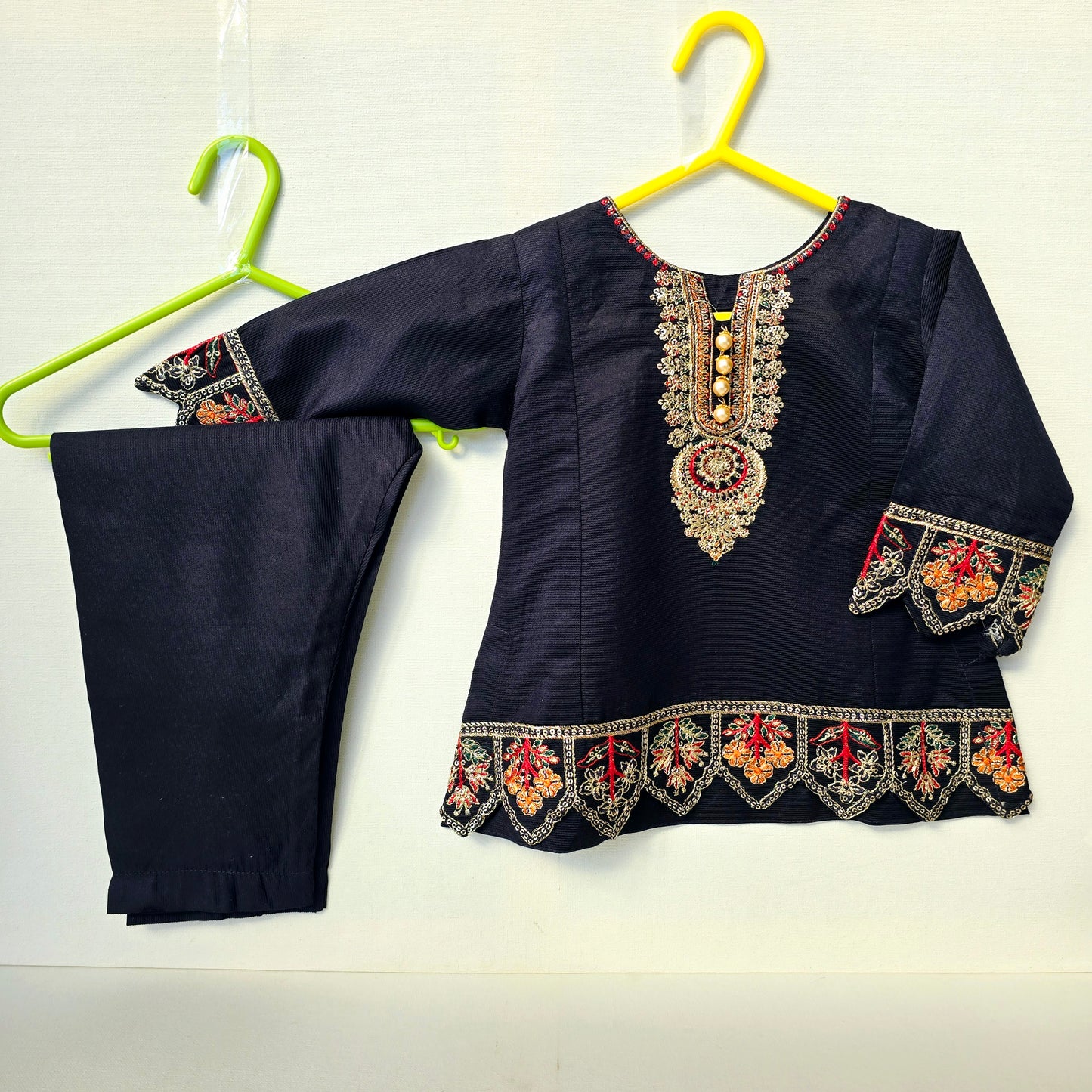 Pakistani Baby Girl Shalwar Kameez || Indian Dress Girls Afghan Dress || Kids Afghan Shalwar Kameez